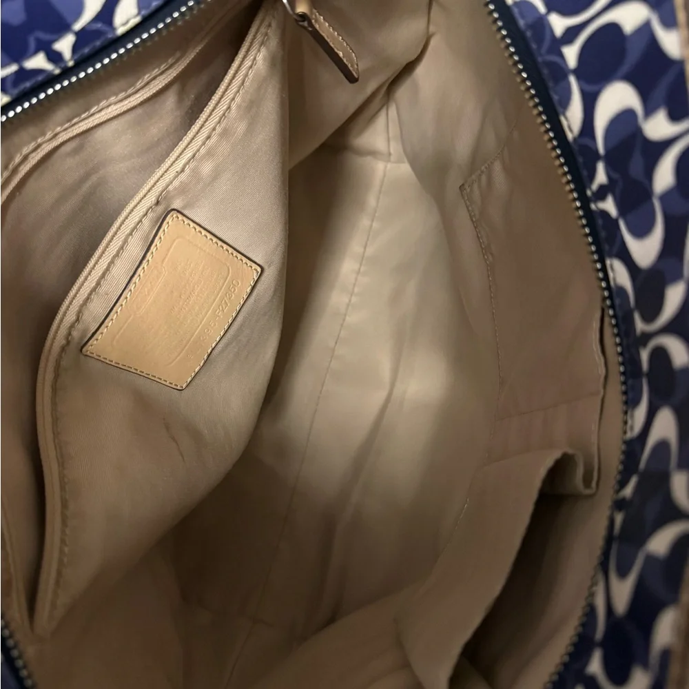 ☀️Coach Peyton Dream C Zip Top Tote Bag Signature Canvas 🌴 - Picture 4 of 4